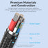 Vention Kabel Charger USB Type C to C 100W 5A Fast Charging - CTK