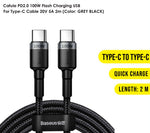 BASEUS Cafule PD2.0 100W flash charging USB For C cable 2m CATKLF-ALG