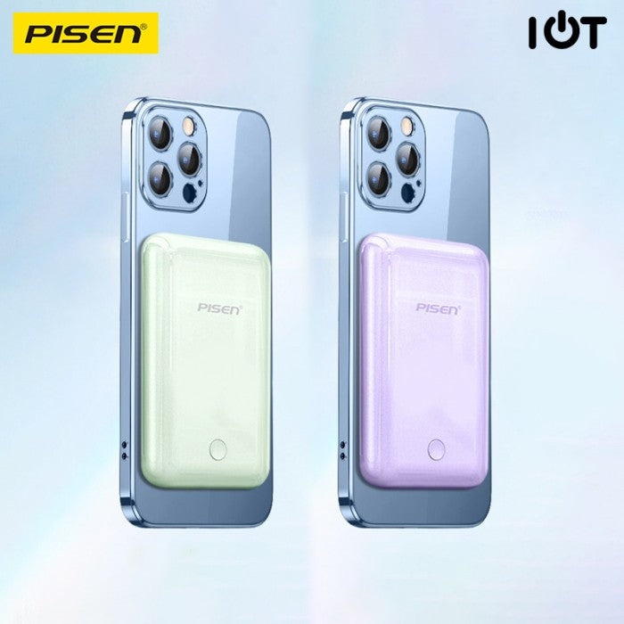 PISEN Powerbank Pisen 5000mAh Magsafe Wireless Charging - CCY-DY09