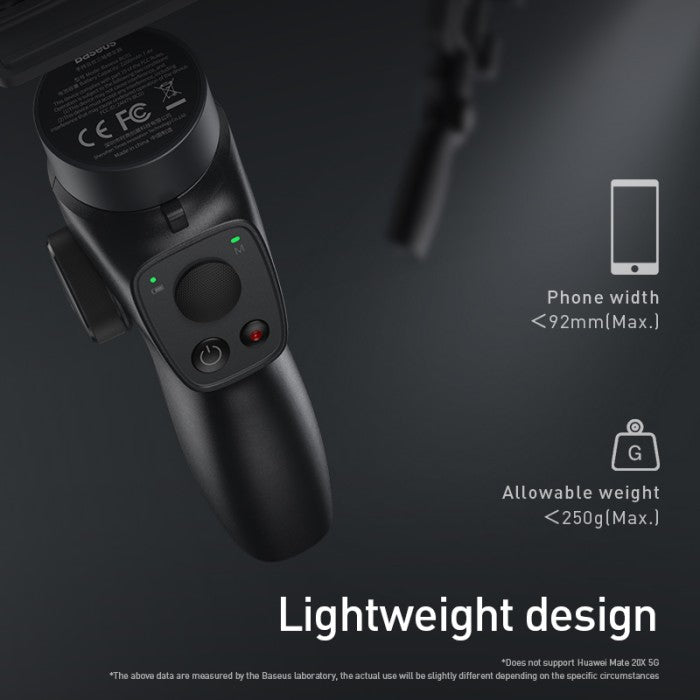 BASEUS Control Smartphone Handheld Gimbal Stabilizer - SUYT