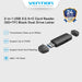 Vention Card Reader 2in1 USB 3.0 A+C SD TF Dual Drive Letter - CLK