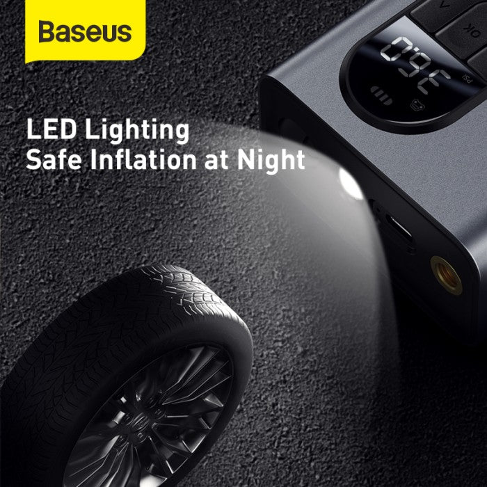 BASEUS Energy Source Inflator Pump Black CRNL04