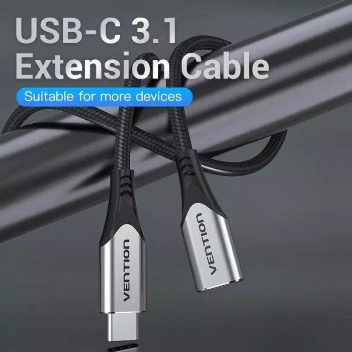 Vention kabel Data USB C Thunderbolt 3 Extension Male to Female 3A 60W PD - TAB