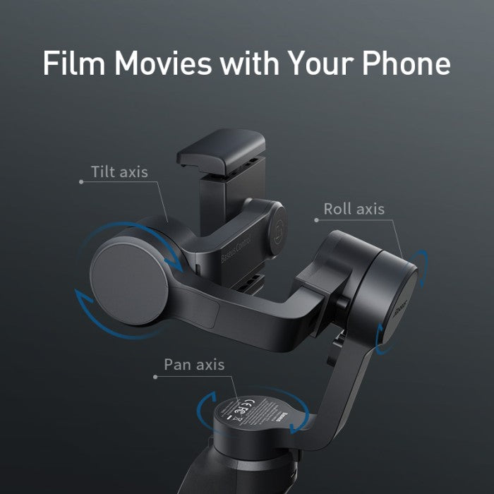 BASEUS Control Smartphone Handheld Gimbal Stabilizer - SUYT