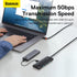 Baseus Lite Series 4-Port USB Type C HUB Adapter 2M