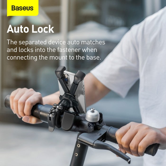 Baseus Quick to take cycling Holder (Holder Sepeda & Motor)