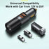 BASEUS Car Charger Fast Charging 120W U+U with Cigarette Lighter CCBT