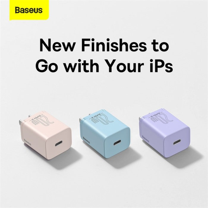 BUNDLING - Baseus Super Si Quick Charger 1C 20W CN