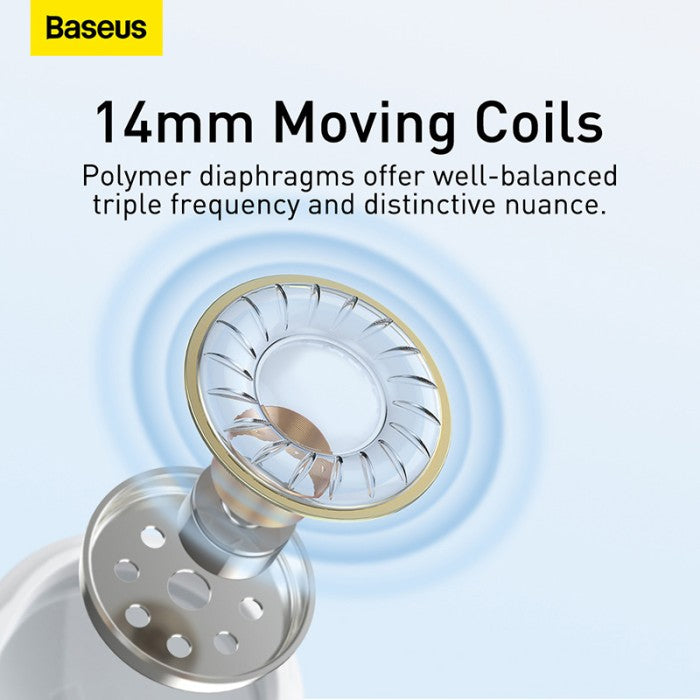 Baseus Encok 3.5mm Lateral In-ear Wired Earphone H17 - NGCR020002