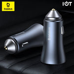 BASEUS Golden Contactor ProDual Quick Charger Car Charger U+C 40W CCJD