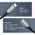 Vention kabel Data USB C Thunderbolt 3 Extension Male to Female 3A 60W PD - TAB