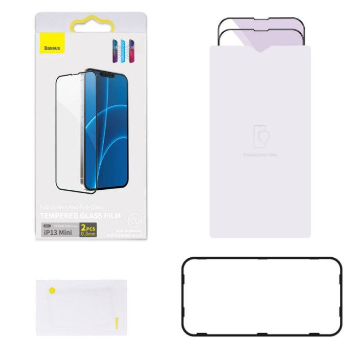 Baseus Full-Screen Tempered Glass Film For iP 5.4inch 2021