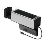 BASEUS Deluxe Metal Armrest Console Organizer with USB CRCWH-A