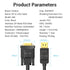 Vention Kabel Converter Display Portt DP Thunderbolt to VGA 1080P 60Hz - HBL