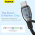 Baseus Pudding Series Fast Charging Cable Type-C to Type-C 100W 2M