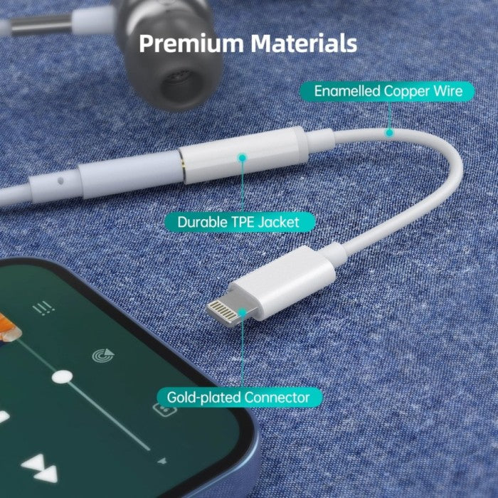 Choetech AUX005 Audio Cable Type Lightning to 3.5mm