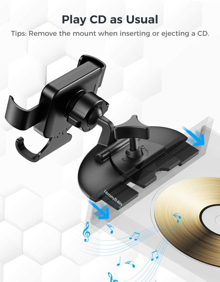 MPOW Car Holder Gravity Car Mount Auto Lock and Auto Release - MPCA136