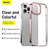 Baseus Glitter Phone Hard Case For iP 13 Pro inch 2021 Pink