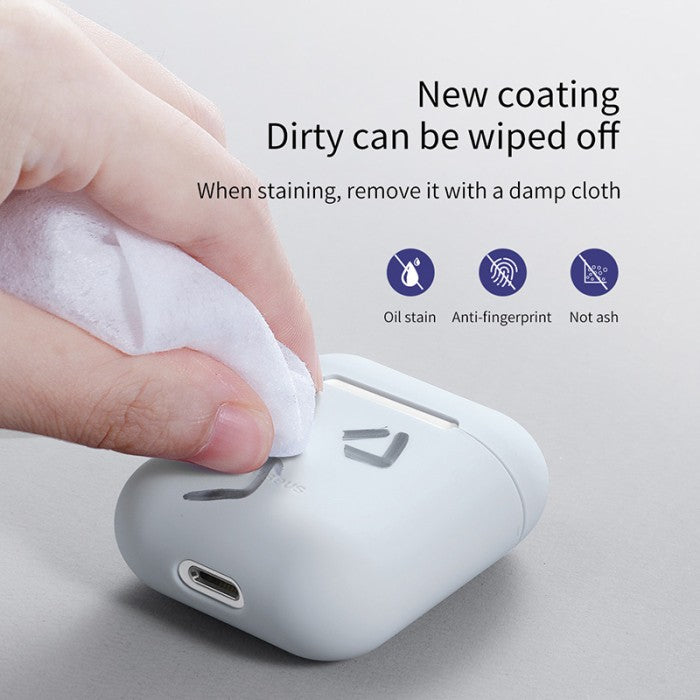 BASEUS Super Thin Silica Gel Case For Pods 1/2 - WIAPPOD-BZ