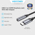 Vention Kabel USB Type C to 3.5mm Jack Adapter Converter USB C to AUX -BGM