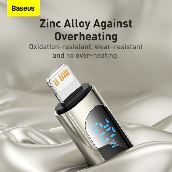 BASEUS Kabel Type-C to iP 20W Display Fast Charging Data Cable CATLSK