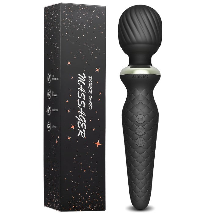 MPOW - ATMOKO Wand Massager Wireless Handheld AMHP134AB