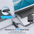 Vention USB Hub 2.0 Lan Ethernet With Power Port Adapter - CHP