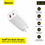 BASEUS GaN2 Lite Quick ChargerC+U 65W EU CCGAN2L-B