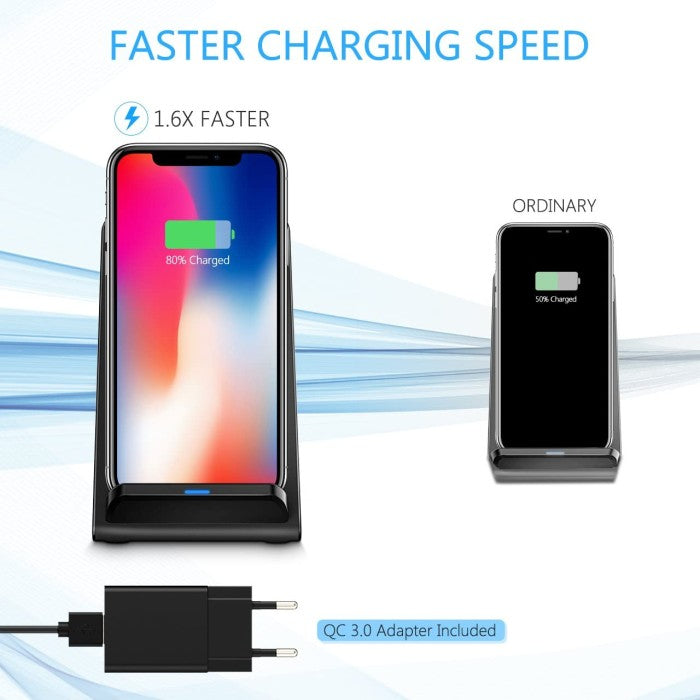 MPOW - Seneo Wireless Charger 7.5W and QC Adapter 3.0 - SNPA135AB
