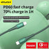 Awei Type-C to Type-C Charging Data Cable CL-111T