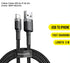 BASEUS Cafule Cable USB for Lightning 2A 3M iPhone - CALKLF-R