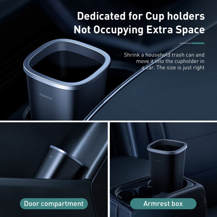 BASEUS Dust-free Vehicle-mounted Trash Can Trash Bag 3 roll/90 CRLJT-A