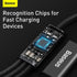 BASEUS Rapid Series 3-in-1 Cable Type-C to C+L+C PD 20W 1.5m CAMLT-SC