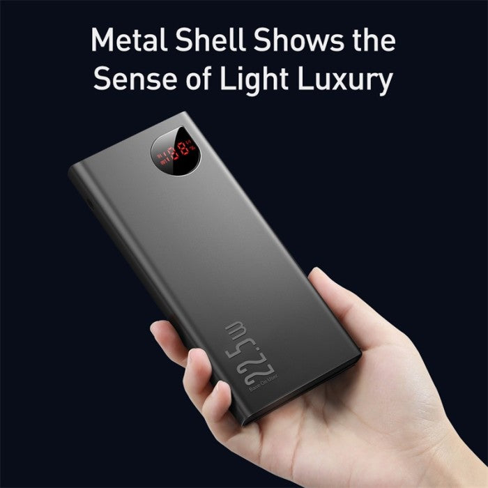 BASEUS Adaman Metal Digital Display QC Powerbank 10000mAh 22.5W PPAD