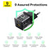 Baseus Palm Kepala Charger USB A + Type C 30W EU