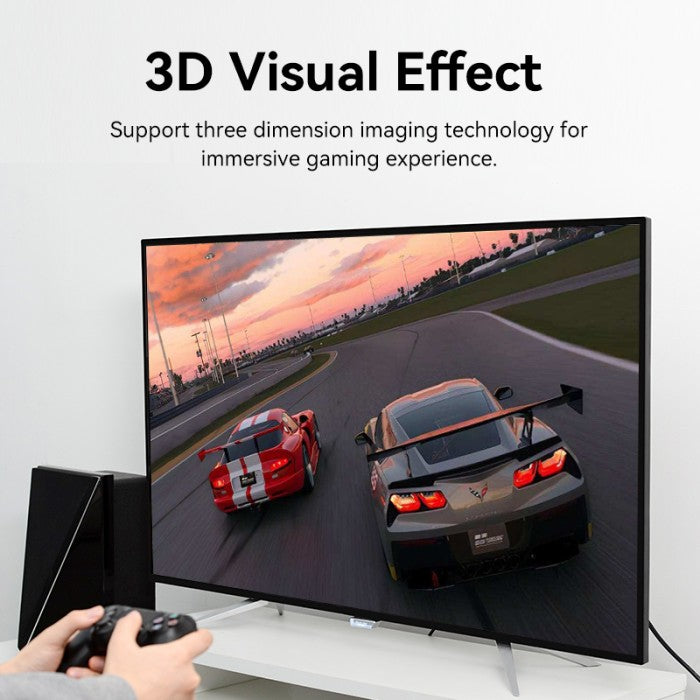 Vention Kabel HDMI Male to Male 4K HDR Cable Aluminum Alloy Series  1M 2M 3M 5M- ALH