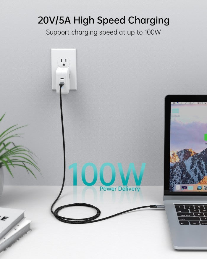 Choetech XCC-1002 Kabel Charger 100W 5A PD USB Type C to C 1,8M 180CM