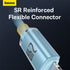 BASEUS Kabel Crystal Shine Fast Charging Data USB to iP 2.4A -CAJY001