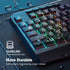 MPOW PICTEK RGB GAMING KEYBOARD USB WIRED KEYBOARD