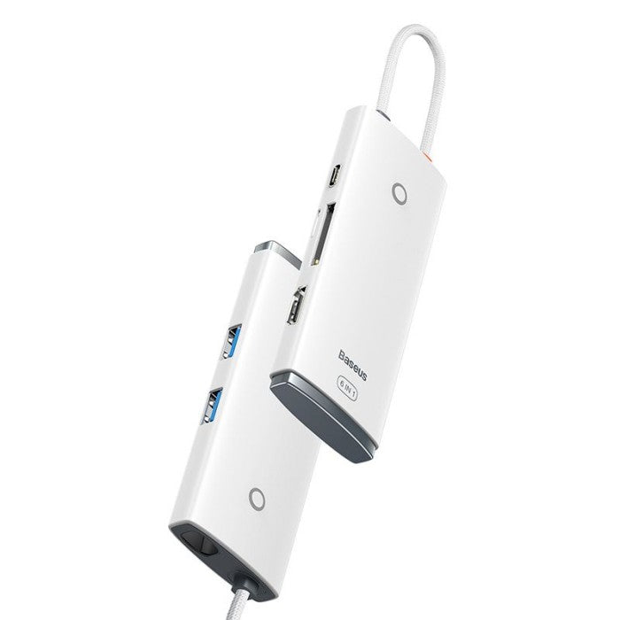BASEUS Lite Series 6-Port Type-C HUB Docking Station WKQX0501