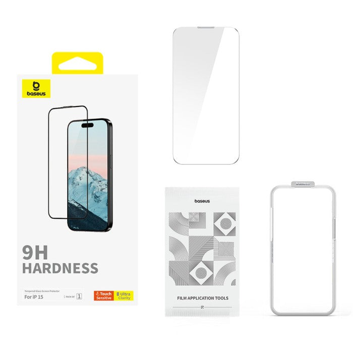 Baseus Diamond Tempered Glass   Screen Protector Iphone 15