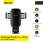 BASEUS Metal Age Gravity Car Mount?Air Outlet Version) SUYL-D