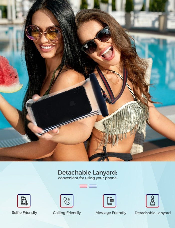 Mpow Waterproof Phone Pouch 2pack