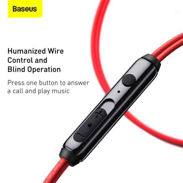 BASEUS Encok 3.5mm Wired Earphone H19 NGH19