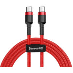 BASEUS Cafule 60W C to C flash charging data cable line 60w 1m CATKLFG
