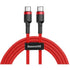 BASEUS Cafule 60W C to C flash charging data cable line 60w 1m CATKLFG