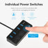 Vention USB Hub 3.0 4 Port With Individual Power Switches - CHW