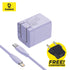 BUNDLING - Baseus Super Si Pro Quick Charger C to IP 20W CN