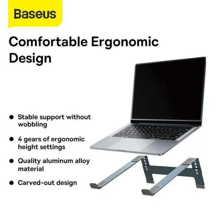 Baseus UltraStable Series Desktop Laptop Stand (4-Gear Adjustable)