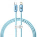 BASEUS Kabel Crystal Shine Fast Charging Data Type-C to iP 20W-CAJY001